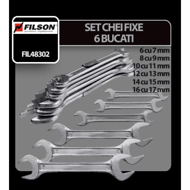 Set of wrenches 6pcs Filson
