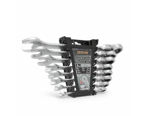 8 in 1 Flex-Head Ratchet Wrench Set