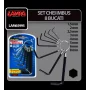 Lampa - 8 darabos imbusz kulcskészlet