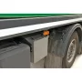 Rögzítő bilincs készlet, a kamion szerszámosláda ajtajához 2db - Króm