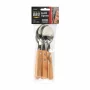 Grill spoon - 6 pcs - with wooden handle