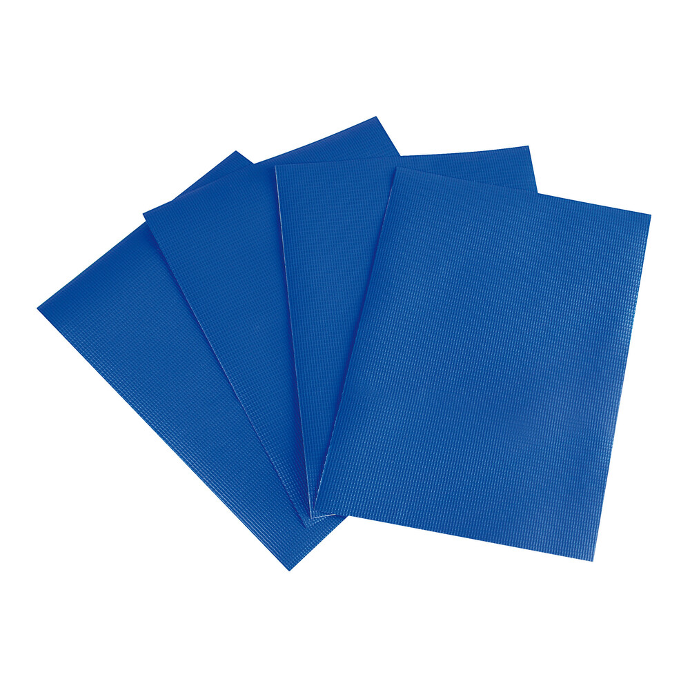 Set of 4 repair patches - Blue thumb