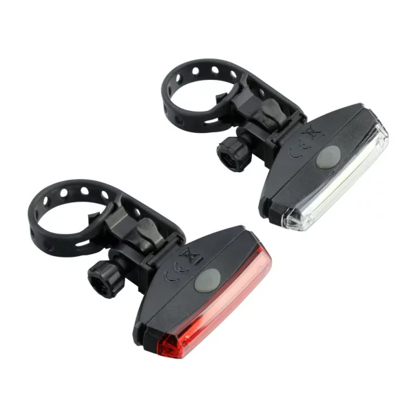 Set far si stop spate cu LED pentru bicicleta, Ilumia