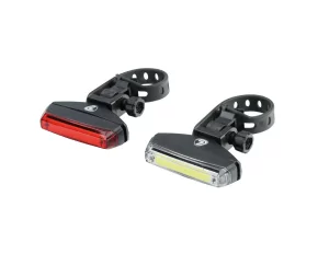 Set far si stop spate cu LED pentru bicicleta, Ilumia