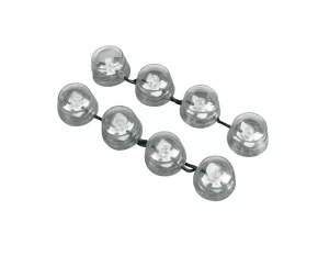 Set iluminare cu LED 8buc Lampa - Rosu