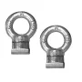 KP-3, pereche de inele fixare marfa, cu conector „T” pentru toata gama de bare portbagaj din aluminiu Nordrive, 2buc