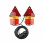 Magnetic trailer lamp set with triangle