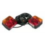 Pronto-fari, magnetic pre-wired trailer lights wiring set, 12V