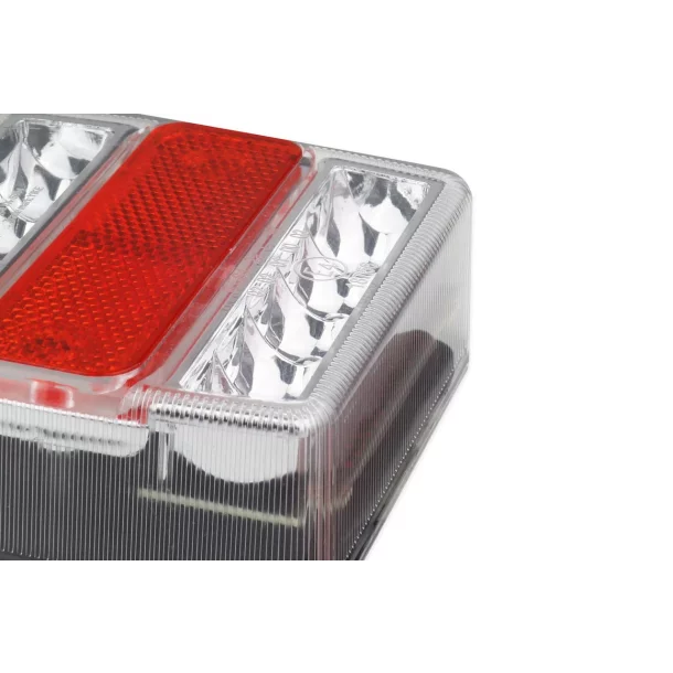 Set lampi stop LED cu magnet si cablu 7,5m 12V cu catadioptri triunghiulari, 2buc Amio - Resigilat