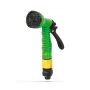 Set pt. stropit - furtun textil flexibil 15 m cu tambur, pistol de pulverizat 7 in 1, racorduri
