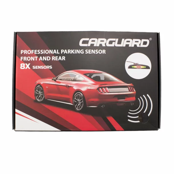 Set senzori de parcare fata-spate cu 8 senzori