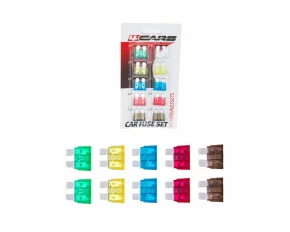 Set 10 assorted blade fuses - 4Cars