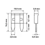 10 db vegyes mikro lapos biztosíték - Lampa