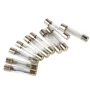 Set 10 assorted glass fuses