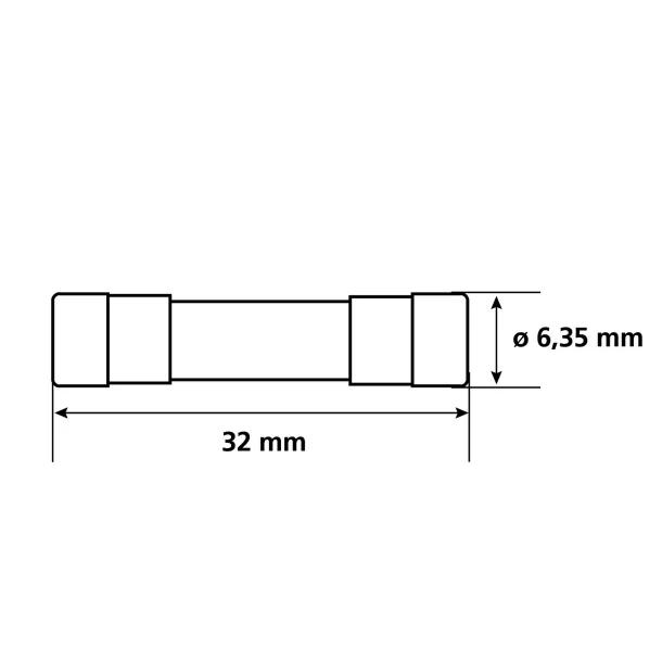 10 db vegyes üveg biztosíték - Lampa