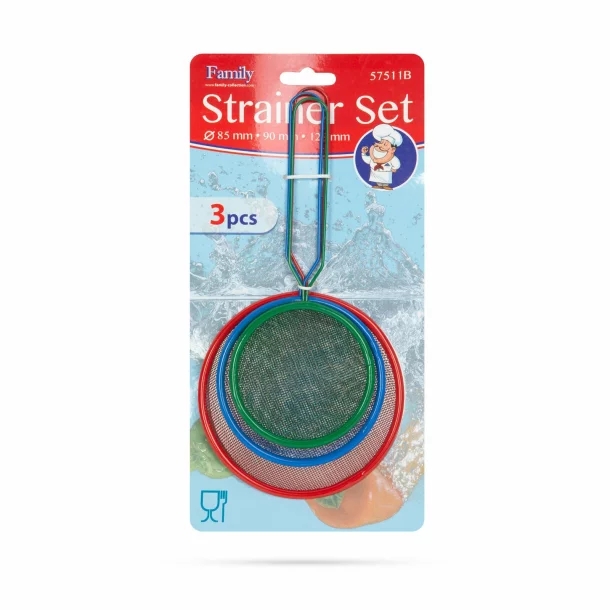 Filter set - metal - in 3 sizes
