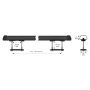 Club, set complet de bare portbagaj din otel - S - 110 cm