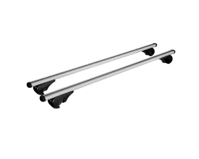 Set suporti portbagaj complet Helio Rail (Yuro) din aluminiu, montaj pe bare longitudinale 2buc - L - 127cm