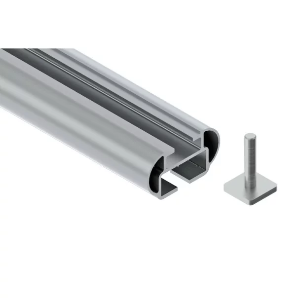 Kuma, complete set aluminium roof bars - L - 129 cm