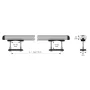 Set suporti portbagaj complet Kuma din aluminiu, montaj pe bare longitudinale 2buc - L - 129cm