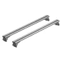 Set suporti portbagaj complet Silenzio In-Rail din aluminiu, montaj in sina 2buc - M - Evos IA