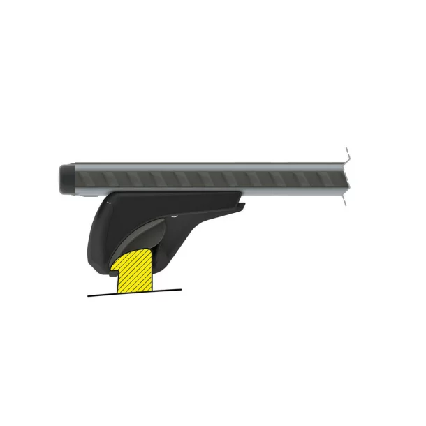 Silenzio In-Rail, complete set aluminium roof bars - M - Evos IA