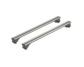 Set suporti portbagaj complet Silenzio Rail din aluminiu, montaj pe bare longitudinale 2buc - L - Evos RA