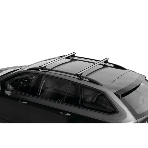 Silenzio Rail, complete set aluminium roof bars - L - Evos RA