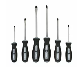 Assorted screwdriver set, 6 pcs