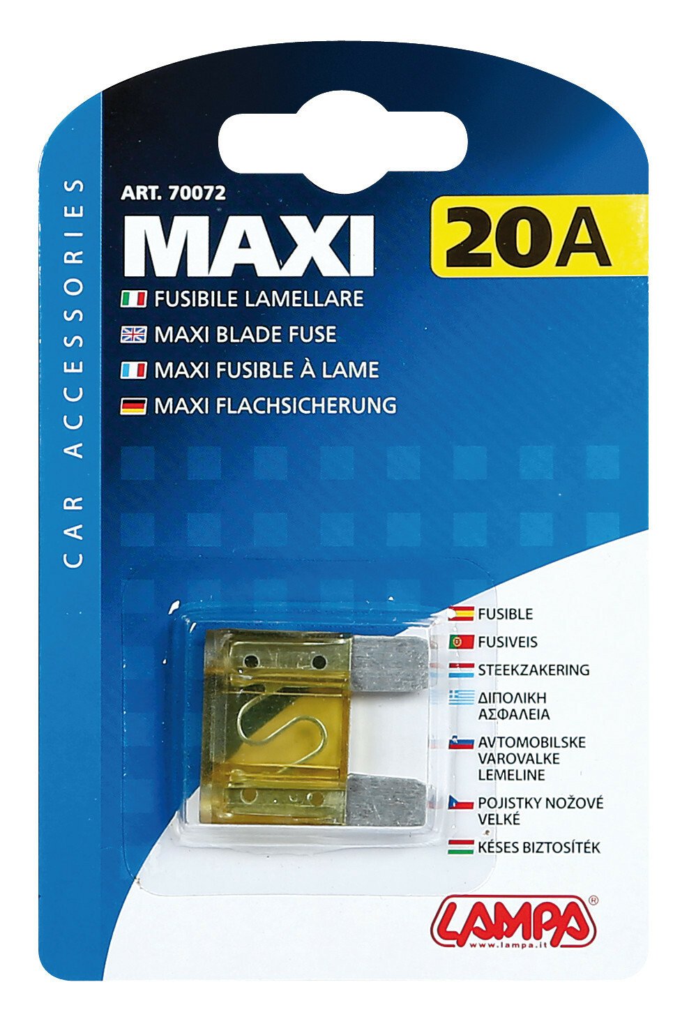 Maxi lapos biztosíték - 20A thumb
