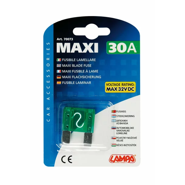 Maxi lapos biztosíték - 30A