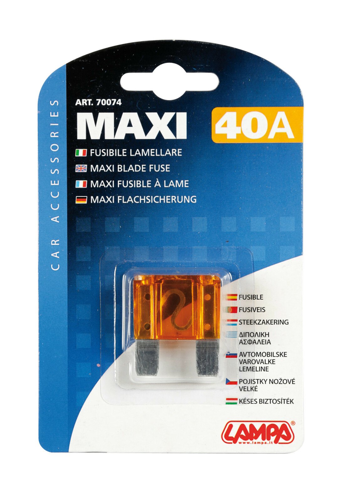 Maxi lapos biztosíték - 40A thumb