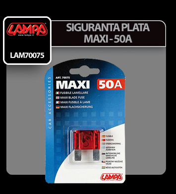 Maxi lapos biztosíték - 50A thumb