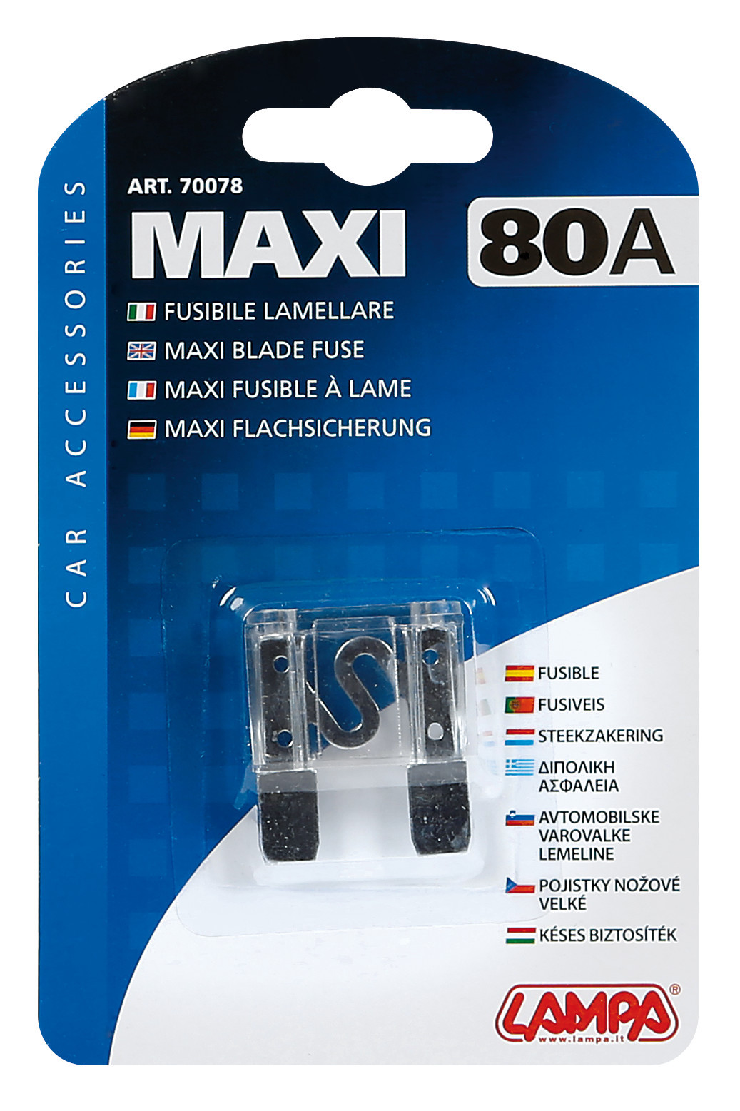 Maxi lapos biztosíték - 80A thumb