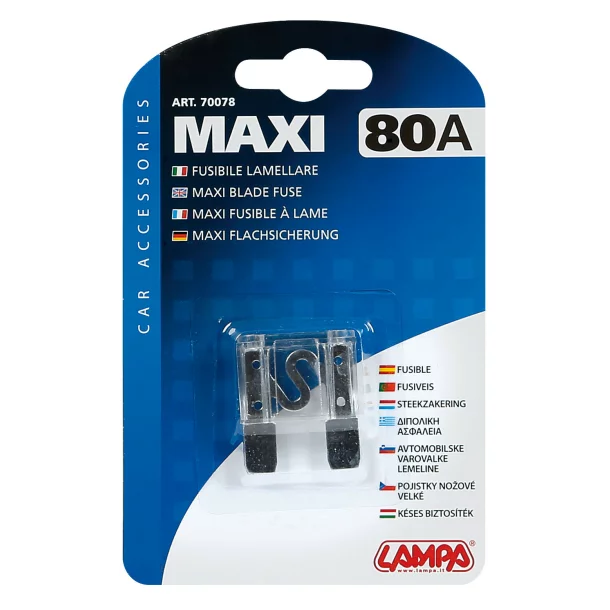 Maxi lapos biztosíték - 80A