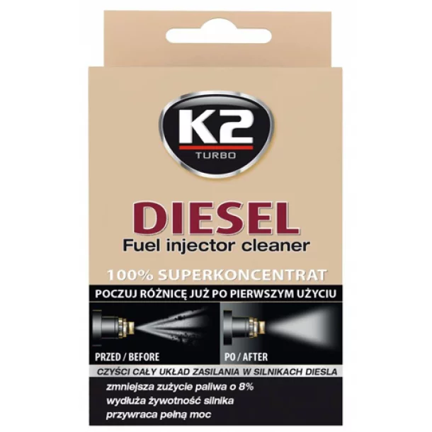 Solutie curatat injectoare Diesel K2 50ml