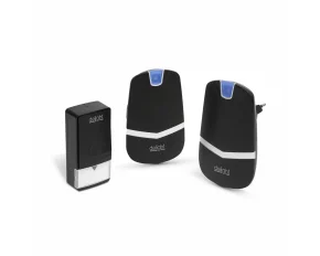 Sonerie digitala fara fir si fara baterie, cu 2 unitati de receptie - Kinetic,