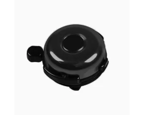 Alumínium hagyományos kerékpár csengő - Fekete