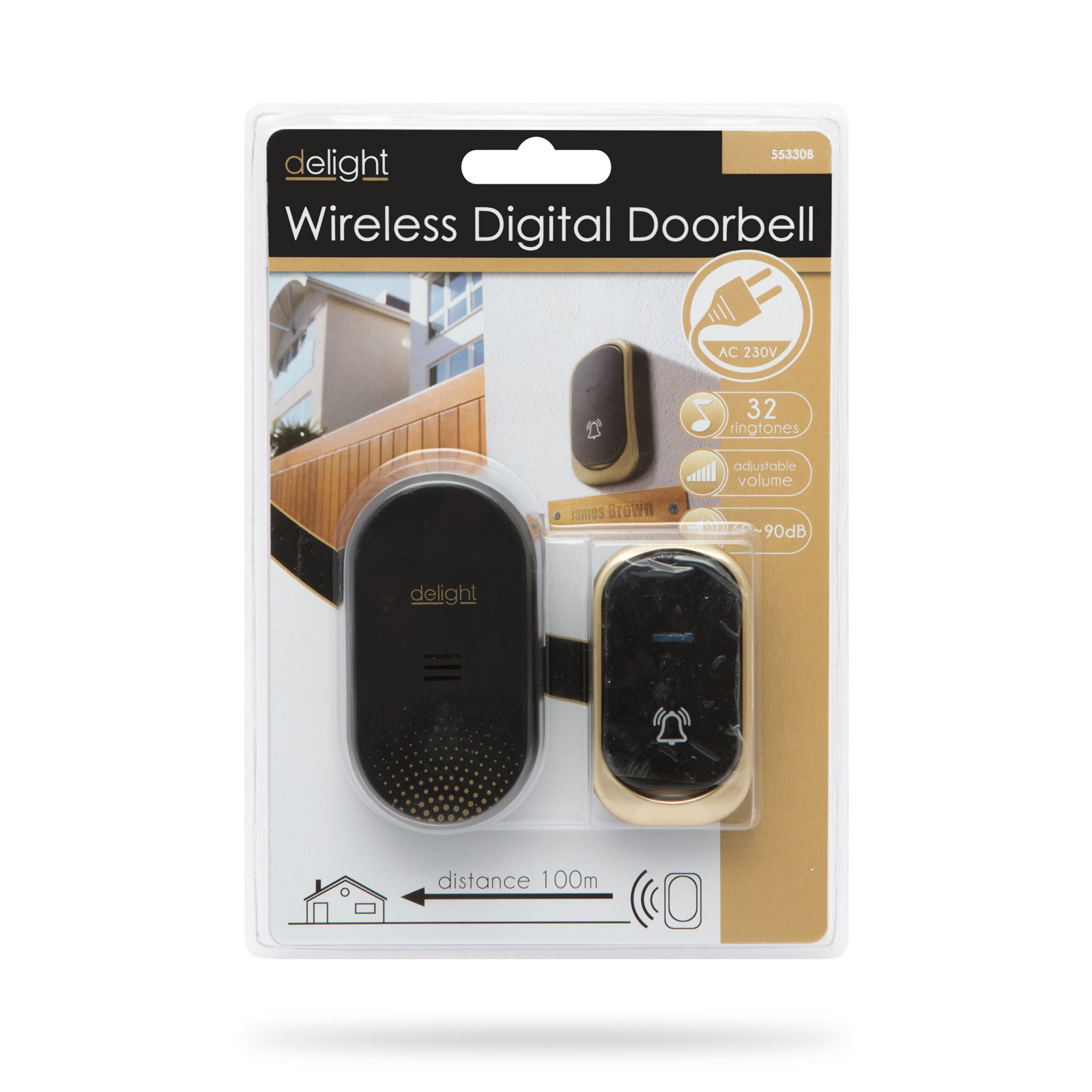 Wireless door bell thumb