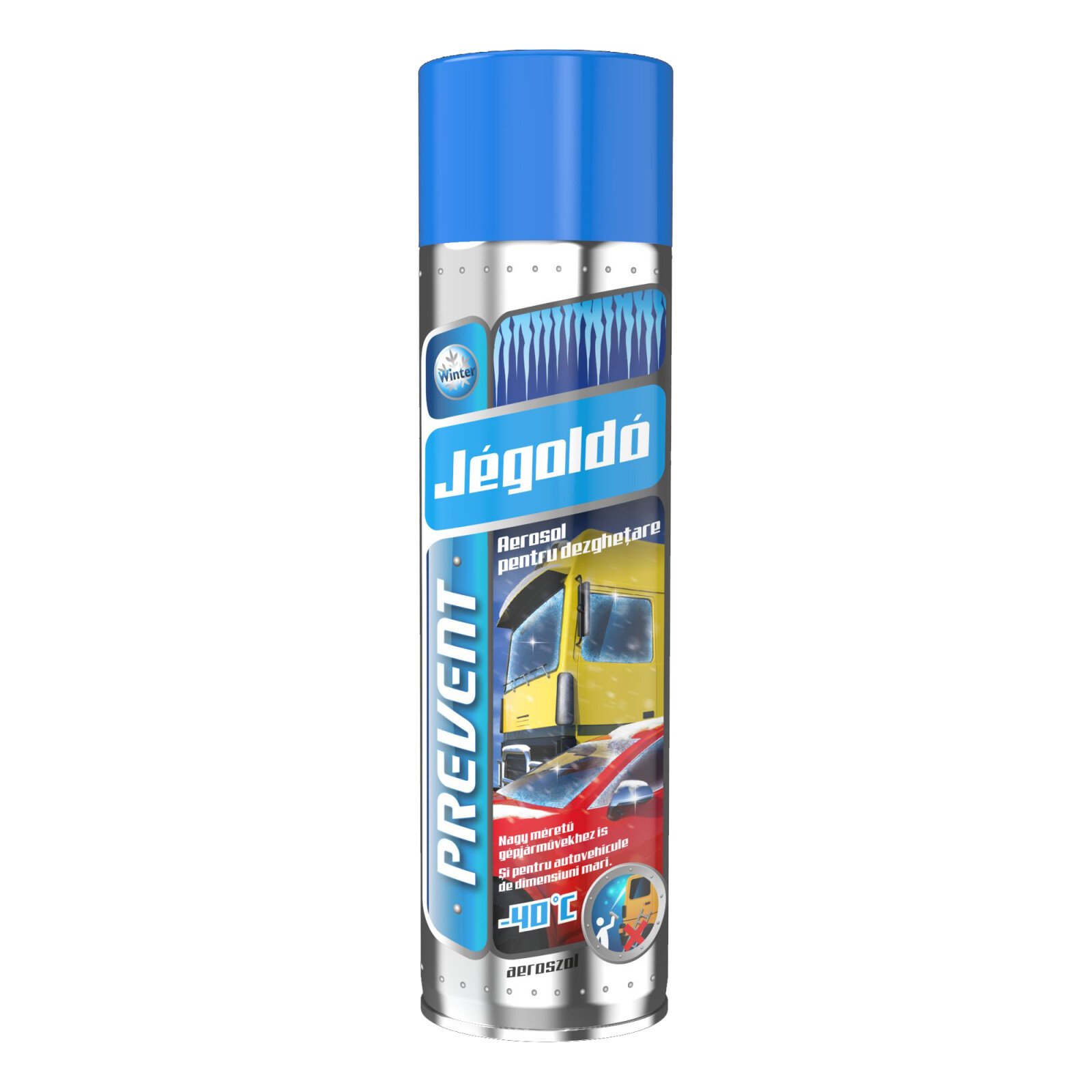 Spray dezghetat parbrizul, camion, autobuz -40°C Prevent 600ml thumb