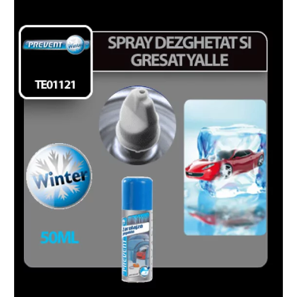Prevent de icer and lubricants door lock spray 50 ml