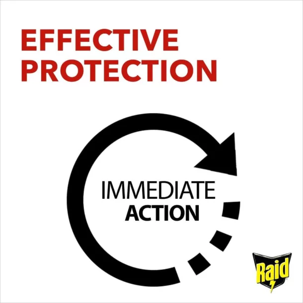 Raid csótány és hangyairtó spray, 600ml +50% EXTRA