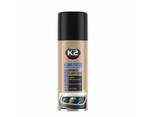 Spray pentru curatat si dezinfectat sistemul de aer conditionat, K2 KLIMA FRESH, 150ml, Coacaz