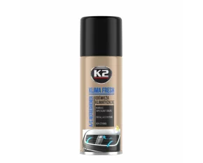 Spray pentru curatat si dezinfectat sistemul de aer conditionat, K2 KLIMA FRESH, 150ml, Lamaie