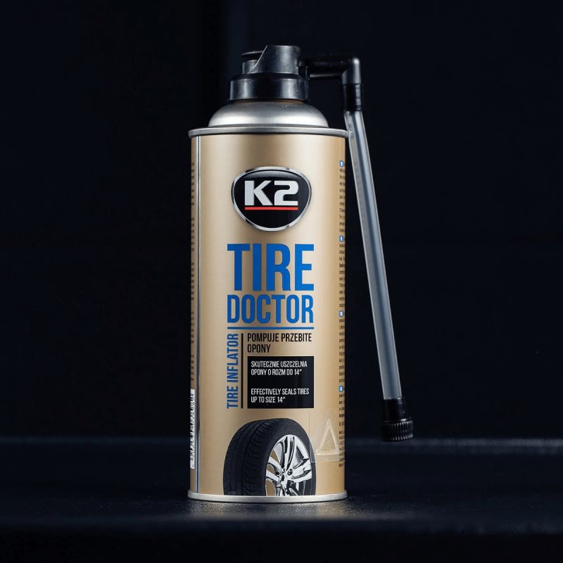 Spray pentru umflat si reparat anvelope Tire Doctor K2, 400ml thumb