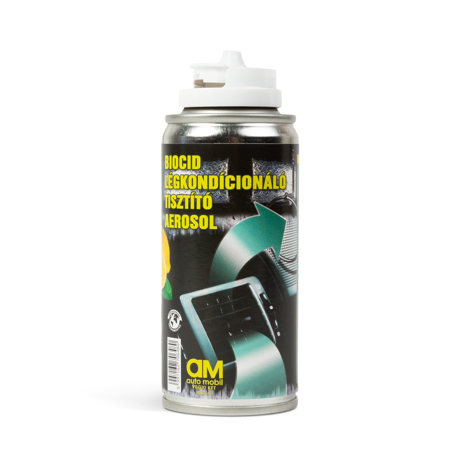 Air conditioning and cabin cleaning aerosol bomb - biocidal - 100 ml thumb