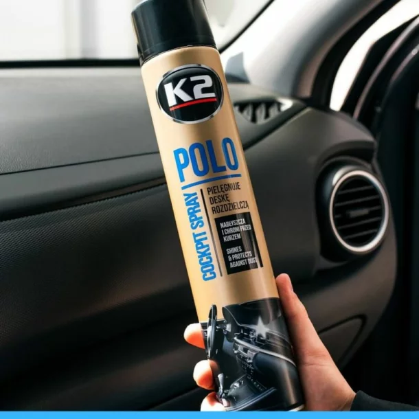 K2 Polo szilikon műszerfal spray 750ml - Cseresznye