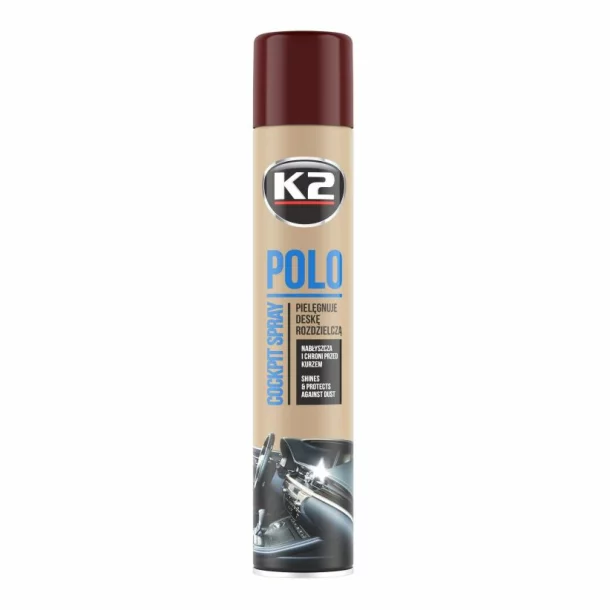 K2 Polo szilikon műszerfal spray 750ml - Cseresznye