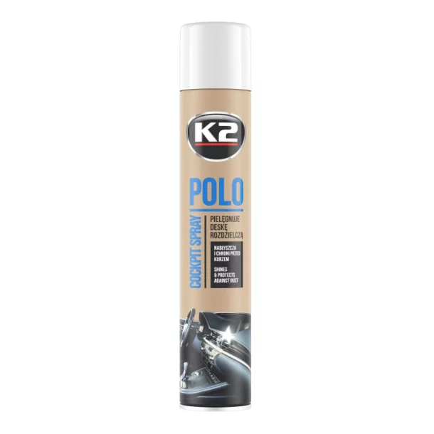 K2 Polo szilikon műszerfal spray 750ml - Fresh