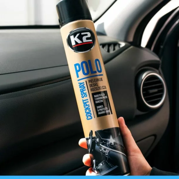 K2 Polo szilikon műszerfal spray 750ml - Fresh